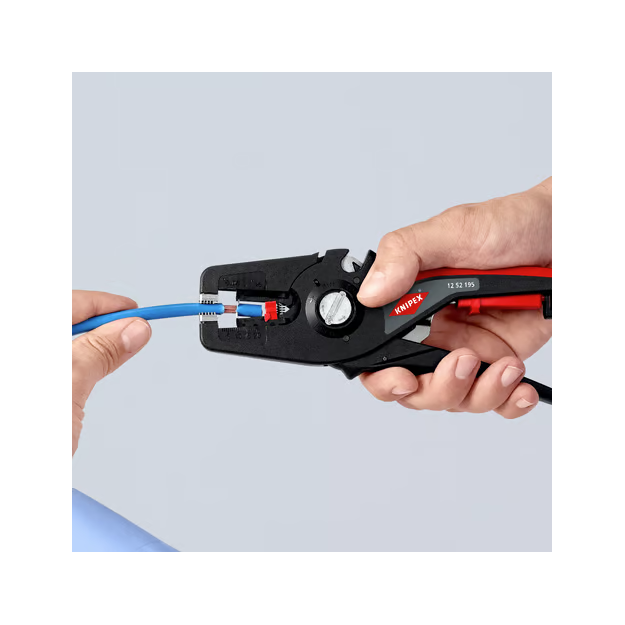 Replės izoliacijos nuėmimui 190mm PreciStrip16, 0.08 – 16mm² Knipex 12 52 195 - Image 4