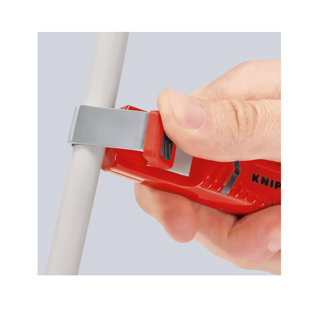 Izoliacijos nuėmimo peilis su skalpelio tipo ašmenimis Ø 8–28 mm Knipex 16 20 28 SB - Image 4