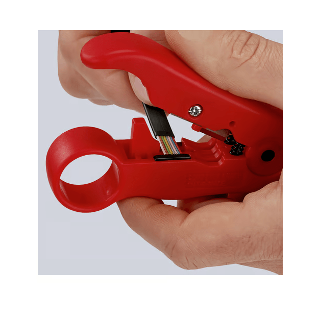 Izoliacijos nuėmimo peilis koaksialiniams ir duomenų kabeliams Knipex 16 60 06 SB - Image 3