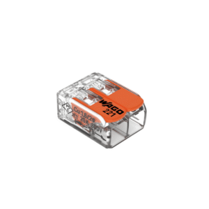 Universali laidų jungtis 2×0.2 – 4mm²(100vnt. pakuotė) WAGO 221-412/100