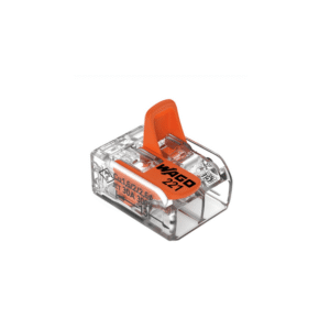Universali laidų jungtis 2×0.5 – 6mm²(50vnt. pakuotė) WAGO 221-612/50