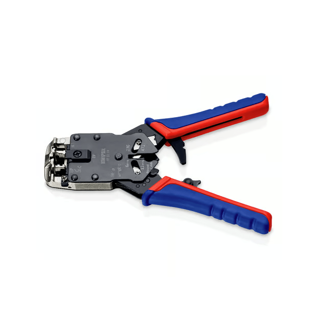 Profesionalios užspaudimo replės RJ10/11/12/45 jungtims Knipex 97 51 12 - Image 2