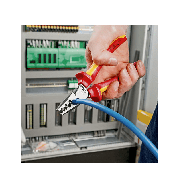 Replės laidų antgaliams užspausti 0.25-16 mm² Knipex 97 78 180 - Image 3