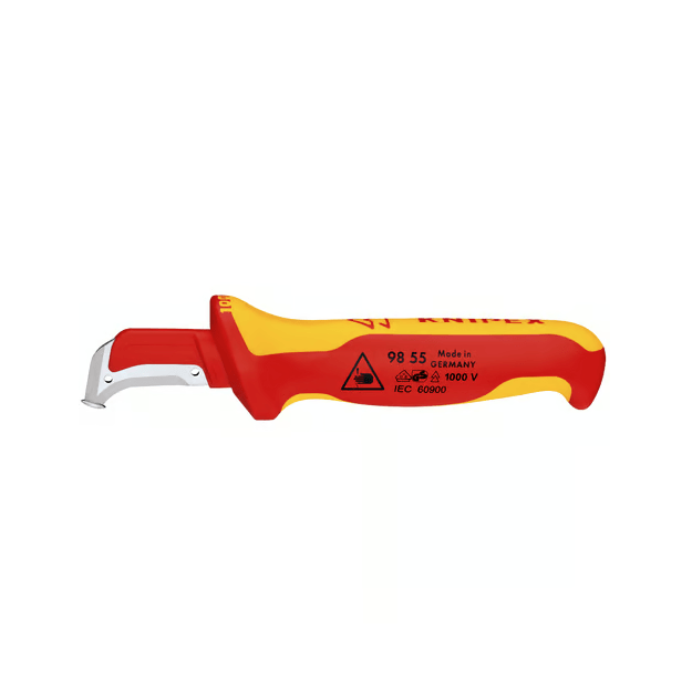Peilis laidų nužievinimui VDE 1000V 180mm Knipex 98 55