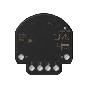 JUNG HOME Puck – 1 kanalo žaliuzių valdiklis MINI