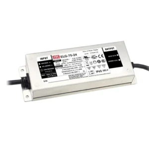 Impulsinis LED maitinimo šaltinis 24V 3.15A 75W, IP67, valdomas, Mean Well