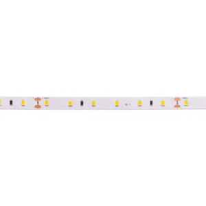 AKTO PLUS nehermetiška LED juosta 24V 14.4W/m., šiltai balta 3000K 115lm/W