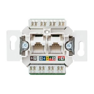 JUNG Lizdas kompiuterinis dvigubas UAE 8-8 UPO K6 US