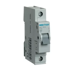 Automatinis jungiklis Hager MC110A 10A 6kA 1polis, C tipas