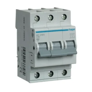 Automatinis jungiklis Hager MC316A 16A 6kA 3polis, C tipas