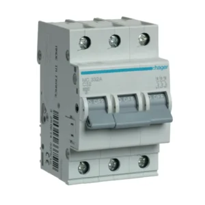 Automatinis jungiklis Hager MB332A 32A 6kA 3polis, B tipas