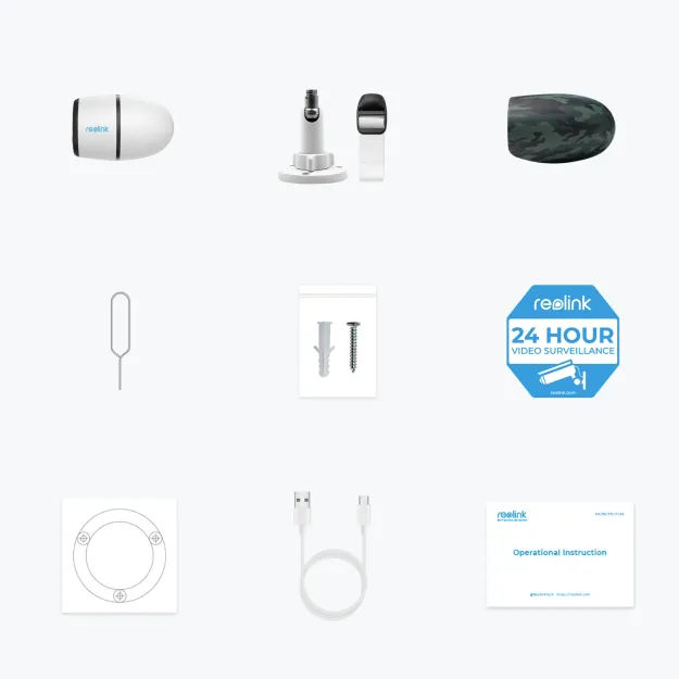 Reolink Go Series G330 4G belaidė stebėjimo kamera su baterija ir naktiniu matymu, IP65, MicroSD - Image 3