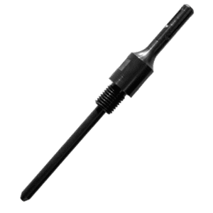 SDS adapteris gręžimo karūnai su kreipiančių grąžtų