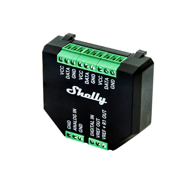 SHELLY PLUS ADD-ON išsiplėtimo modulis Plus, GEN3, GEN4 serijos relėms