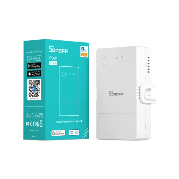 Sonoff POWR316 išmanusis energijos matuoklio jungiklis 16A (Wi-Fi)