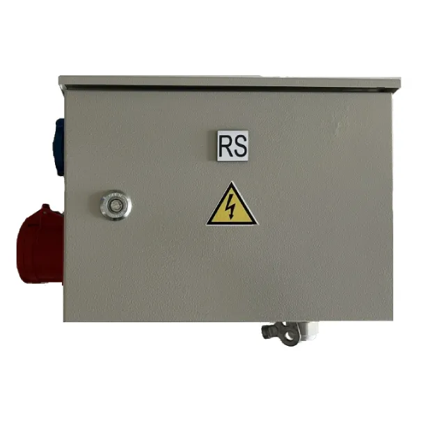 Statybinis elektros skydas įvadui IP44 1x16A 230V 1x16A 400V metalinis sukomplektuotas