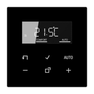 JUNG kambario termostatas LS990 juodas TR-D-LS-1790-SW