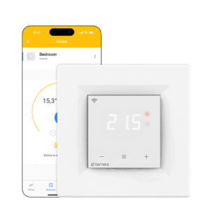 Terneo SX kambario termostatas, 230V, Wifi
