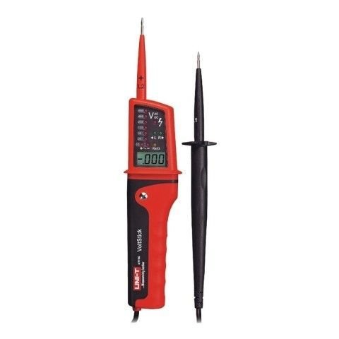 UT15C LCD įtampos matuoklis | Universalus testeris 12-690V su fazės indikacija ir IP65 apsauga