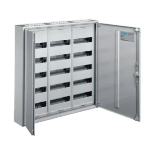 Metalinis elektros skydas 180-modulių, virštinkinis, IP44, Hager FWB53