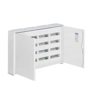 Metalinis elektros skydas 192-modulių, virštinkinis, IP44, Hager FWB44