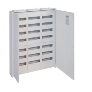 Metalinis elektros skydas 252-modulių, virštinkinis, IP44, Hager FWB73