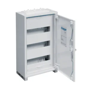 Metalinis elektros skydas 36-modulių, virštinkinis, IP44, Hager FWB31
