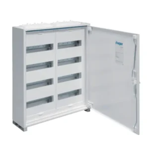 Metalinis elektros skydas 96-modulių, virštinkinis, IP44, Hager FWB42