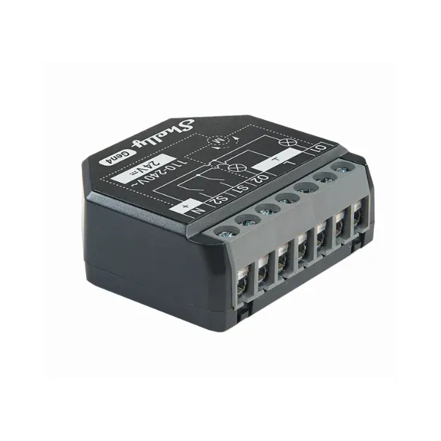 Shelly 2PM Gen3 2 kanalų variklio ir žaliuzių valdymo relė su galios matavimu (WiFi + Bluetooth, 2x10A) - Image 3